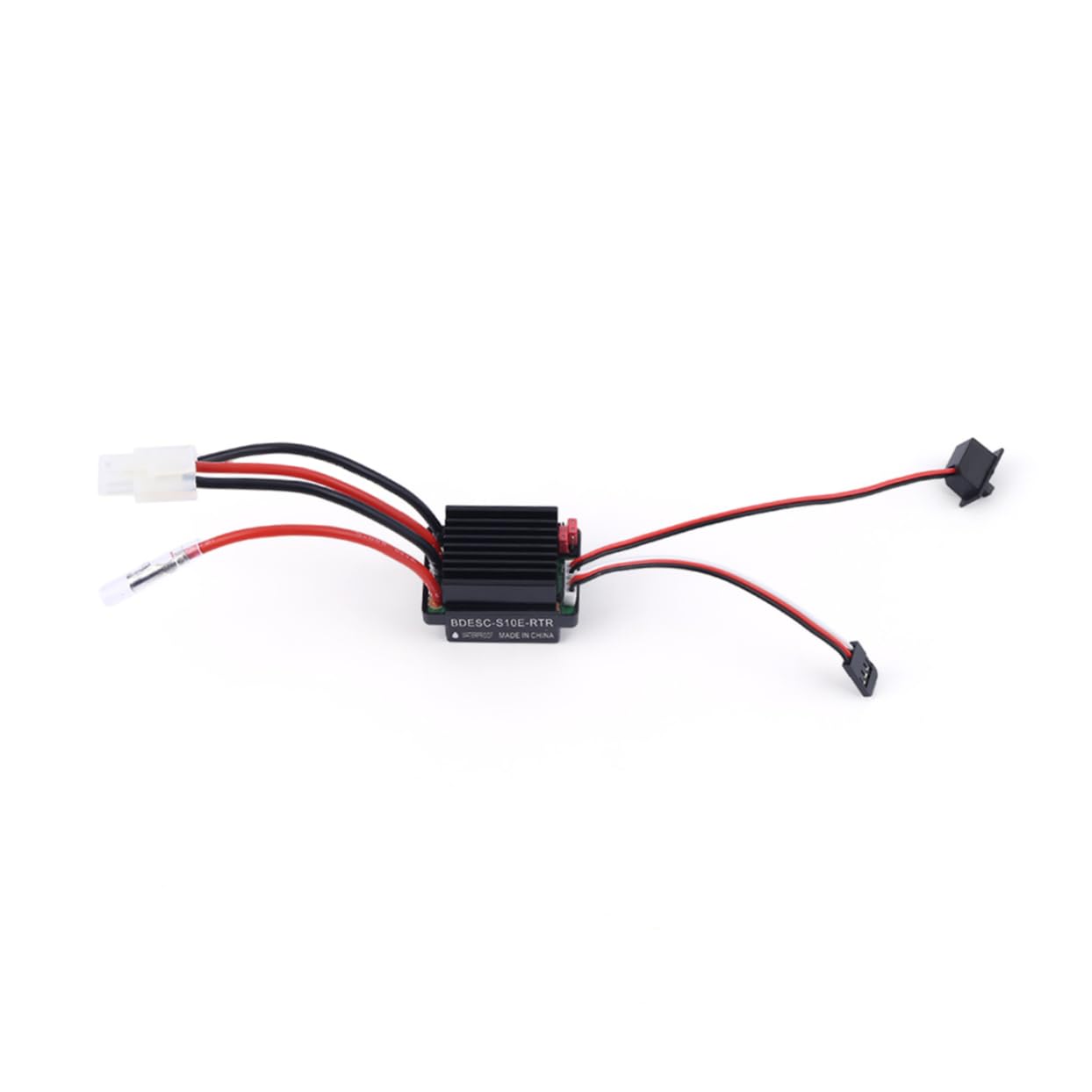NUOBESTY Brushed Motor Controller Esc for Car Boat Truck Shell Output for Receivers Supports Lithium Batteries