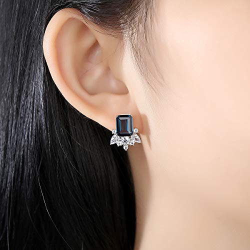 Boucles d'oreilles moissanite pour anniversaire de mariage - 2