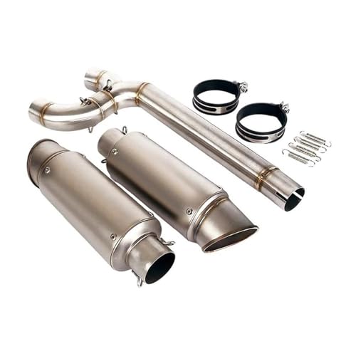 Silencieux tuyau de liaison FZ6 FZ6N FZ6S 2004-2011 en acier inoxydable haute finition