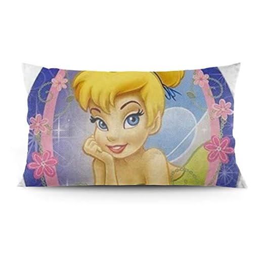 ZWDSA Tinkerbell and Fairy (56) Pillow Cases Cushion Covers Body Pillow Cover for Sofa Bed Home Room Car Decor 20"" X36