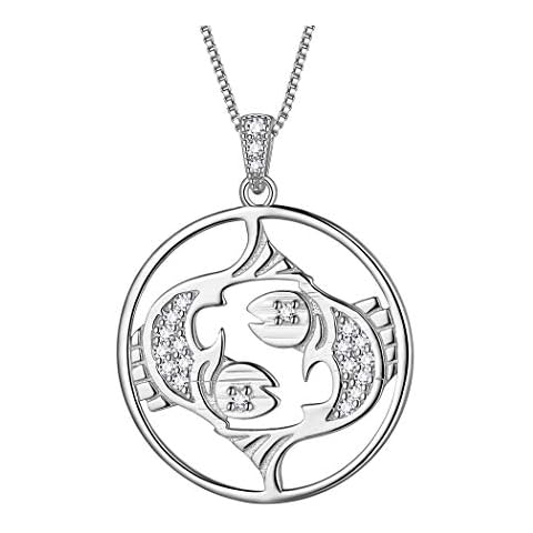 Aurora Tears Piscis Collar Plata de Ley 925 Cover