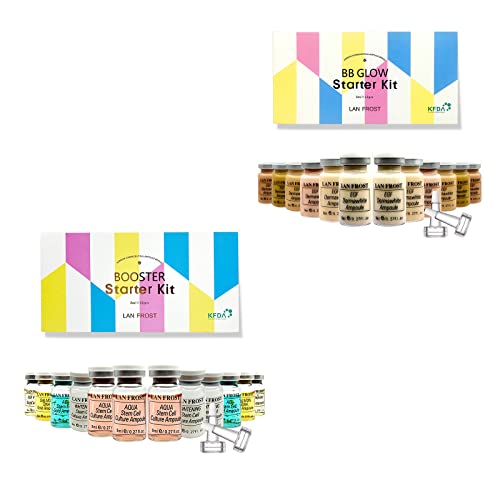 Bb Glow Starter Kits 24 Vials Bb Glow Pigment Serums Kit Hyaluronic Acid Ampoule Foundation Skin Care #TOP9