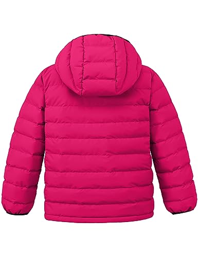 wantdo Girl's Lightweight Winter Coat Padded Puffer Jacket Waterproof Bubble Coat Hooded2