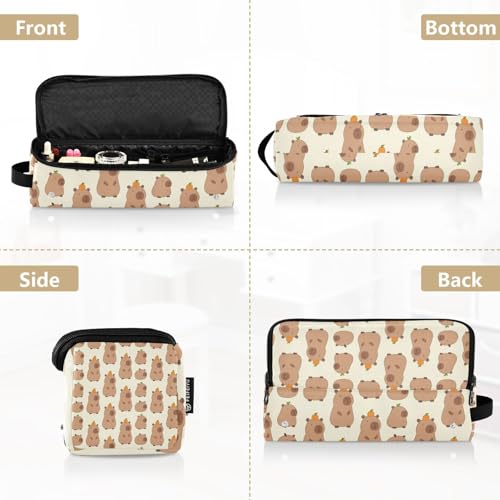 Bolso organizador de viaje para herramientas de cabello resistente al calor, con tapete protector para plancha y rizadora, diseño 2 en 1 miniatura 5