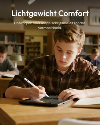 Metapen Pencil Air8 voor Apple iPad 2018-2025, (20U Batterijduur), 2Min Snelladen, Hoge Precisie Stylus Pen voor iPad 11 A16/10/9/8/7/6e Gen, Pro 12.9/11/13 Inch M4, Air 3/4/5/M2/M3 (Wit) - Afbeelding 6