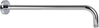 Purelux PJ1001 16-Inch L-Shaped Stainless Steel Shower Arm Extension, Chrome Finish - Easy Install Rain Shower Upgrade