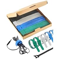 500 stuks zwarte kabelbinders, 200 mm x 3,6 mm, 20,3 cm stropdaswraps - Zelfsluitende, sterke nylon ritssluitingen voor thuiskantoor, garage en werkplaats 500 stuks zwarte kabelbinders, 200 mm x 3,6 mm, 20,3 cm stropdaswraps - Zelfsluitende, sterke nylon ritssluitingen voor thuiskantoor, garage en werkplaats