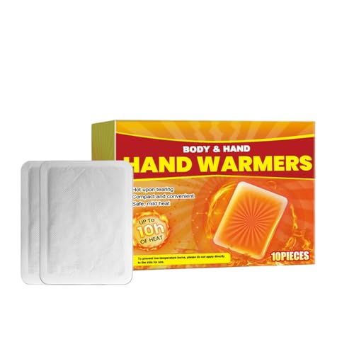 Réchauffeur de corps thermique - autocollant de patch auto-chauffant, coussin de temps froid portable, accessoire de thérapie thermique compacte, longue durée pour les aventures en plein air, sports,