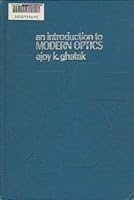 An introduction to modern optics 0070231567 Book Cover