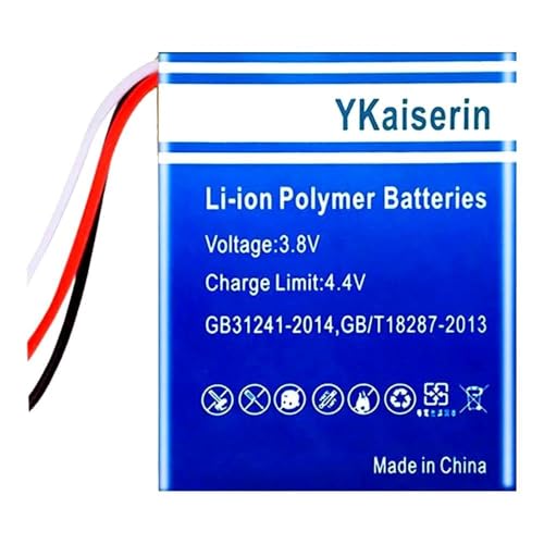 High-Performance 4200mAh E5(3 Wires) 0 Cycle Replacement Audio Device Battery Compatible for Creative Sound Blaster E5 Batteria,Repair kit with Tools