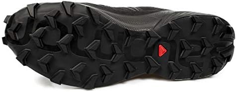Salomon Speedcross 5 Trail Running Shoes for Men, Black/Black/Phantom, 14 | Image 4