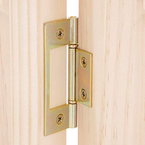 LTL Home Products 852726 Traditional French Divided Glass Interior Bifold Solid Wood Door, 30"x80", Unfinished