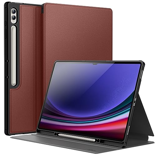 Image of JETech Case for Samsung Galaxy Tab S10 Ultra /Tab S9 Ultra 14.6-Inch with S Pen Holder, Slim Folio Stand Protective Tablet Cover, Multi-Angle Viewing (Wine)