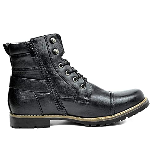 Men's Boots Casual Boots Motorcycle Combat Ankle Dress Boots for Men Knight Boots2