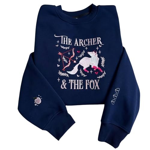 Once Upon A Broken Heart Embroidered Sweater, OUABH Shirt, The Ballad of Never After Shirt, Evangeline Fox Hoodie, Bookish Sweatshirt Multicolor