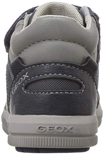 Geox Boy's Arzach 10 High Top Velcro Sneaker3