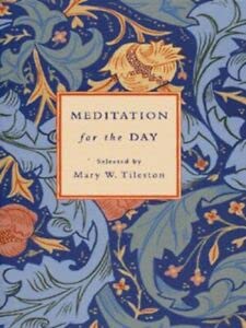 Hardcover Meditation for the Day Book