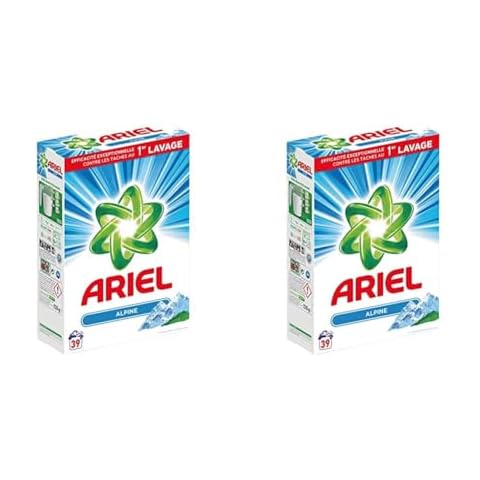 Lessive Poudre Ariel Alpine Cover