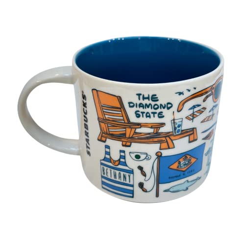 Taza de Cerámica Starbucks Delaware 14 Oz miniatura 2