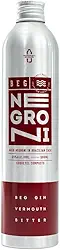 BEG - Aged Negroni 500ml - REFIL | Envelhecido em Barris de Amburana (Cerejeira) - Pronto para Servir - Transporte Fácil e Custo Benefício - Notas de Canela e Baunilha - Receita Clássico no Nome, Inédito no Sabor - Mais Aroma e Sabor - Sustentabilidade e Versatilidade