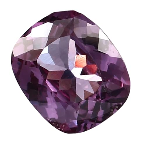 Alexandrite brésilienne naturelle pierre précieuse à facettes pour fabrication pendentif collier