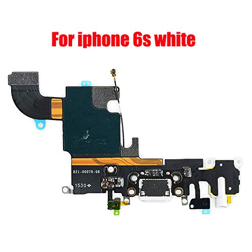 Afeax Compatible with OEM USB Charging Port Dock Connector Flex Cable Lighting Connector + Microphone + Headphone Audio Jack Replacement for iPhone 6S 4.7