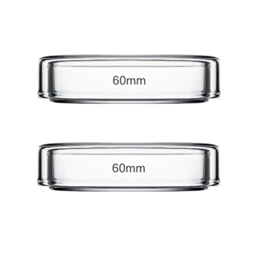 Attrezzature e forniture di laboratorio Piastra di coltura in vetro borosilicato con coperchio, laboratorio chimico Gassware