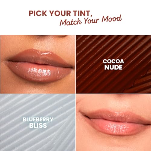 Image of Dot & Key Barrier Repair Hydrating Lip Balm SPF 50 | Cocoa Nude | Repairs Damaged Lip Barrier | Medium Tinted | 4.5 gm