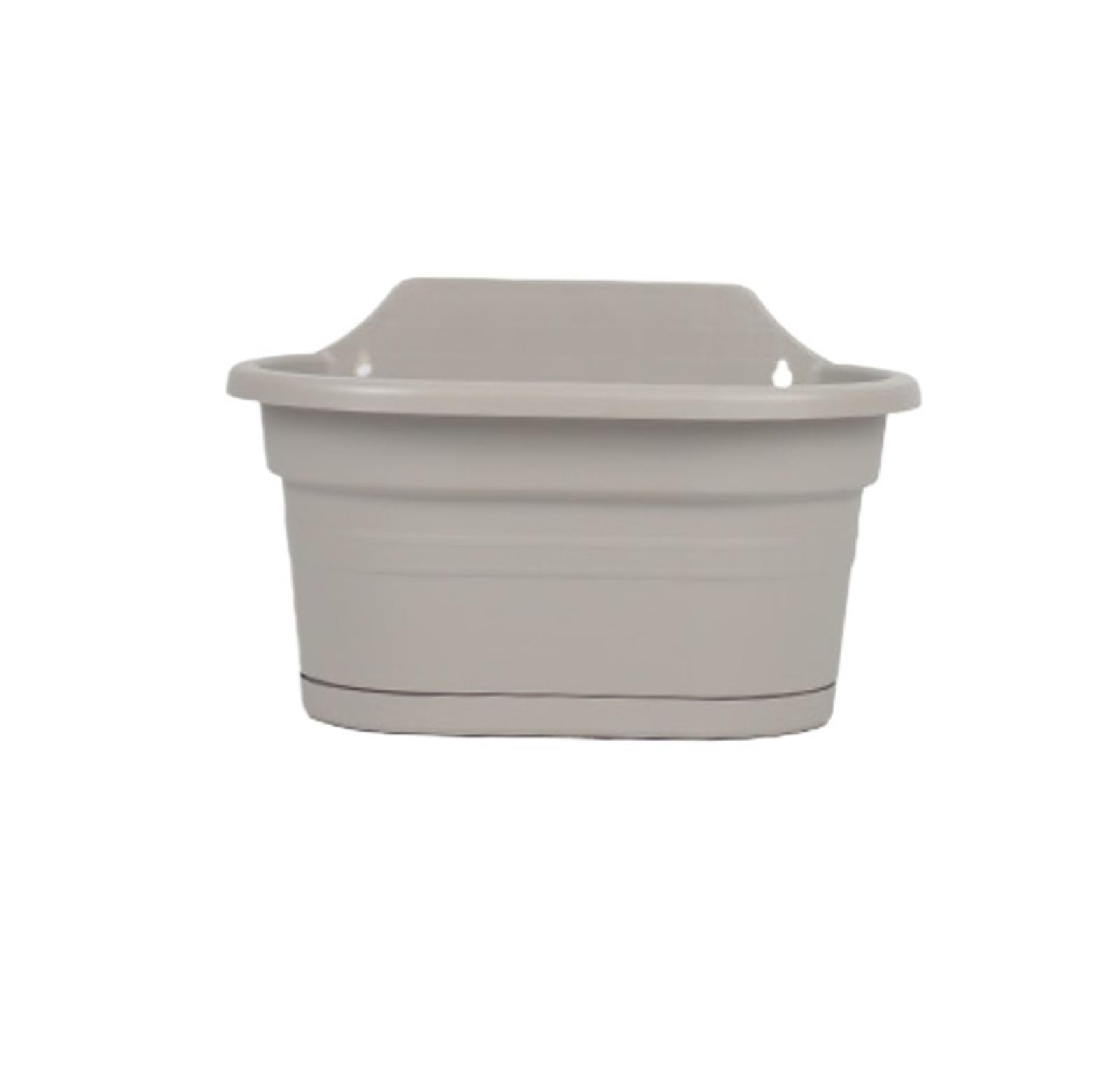 Lkvent Hanging Flower Pots Railing Planter with Drainage Holes plant pots
