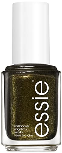essie Esmalte de uñas con acabado opaco y brillante para uñas de colores intensos n.º 808 High Voltage, color verde, 1 x 13,5 ml
