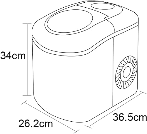 Fabricadora de Hielo Portátil de Mostrador 40 Lbs miniatura 2