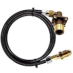 Gomet Lpg Gas Bottle Refill Adaptor To Bayonet Filling Point Set With None Return Valve And 8mm Hose Pipe For Caravan Motorhome 4 Meters