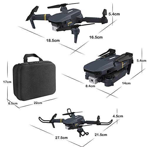 Cuadricóptero portátil fácil de volar con modo sin cabeza y control por App 6