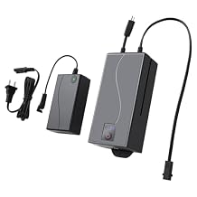 VEVOR 5000 mAh Battery Pack for Reclining Furniture with Adapter, Rechargeable Recliner Battery Kit with Universal 2-Pin Connector and LED Screen, for Recliner, Sectional, Couch, Sofa & Lift Chair