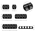 immagine 6Syncwire Organizer a Clip per Cavo - [5 Pezzi] Mini Organizer Clip Fermacavi Multifunzione Adesivo, Organizzatore per Cavi di Alimentazione e Ricarica e PC Mouse Cavo a Casa o in Ufficio, Nero