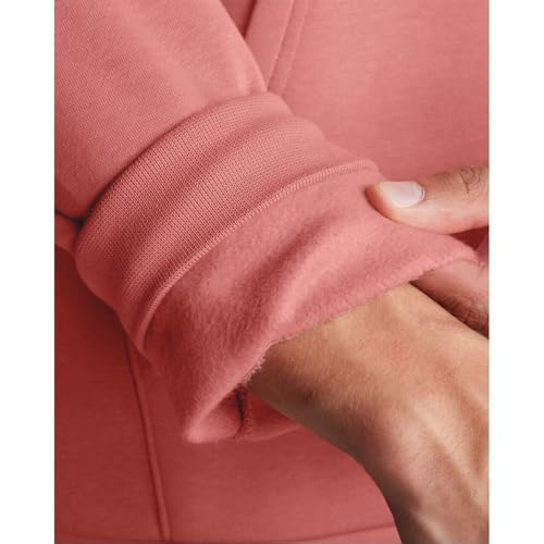 Under armour Essential Fleece Hoodie - Men's (1373880-696, Canyon Pink/Canyon Pink)3