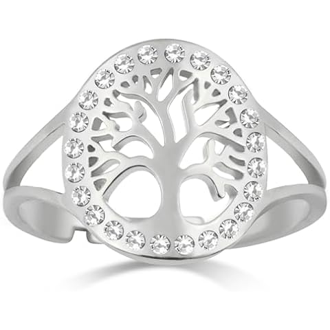 Dreamtimes Adjustable Tree of Life Ring Cover