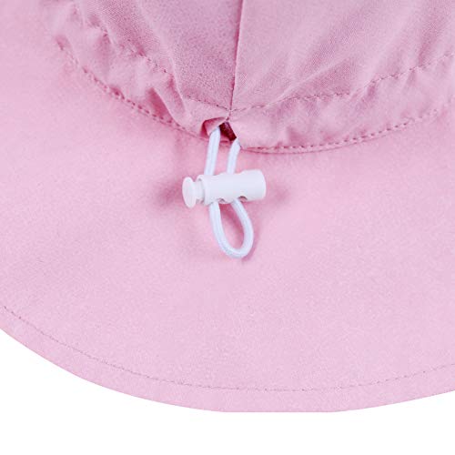 Sombrero de sol para bebé con protección máxima UPF 50+ y ala ancha para verano 3
