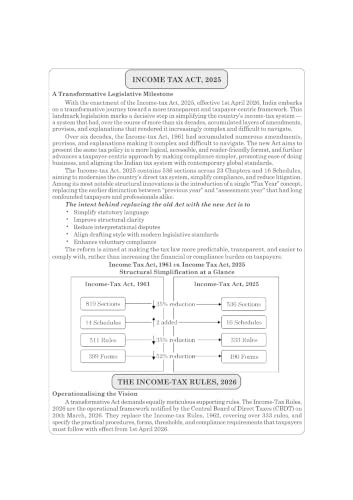 Image of Income Tax Law and Accounts, 67th Edition, Assessment Year 2026-27, Dr. H. C. Mehrotra and Dr. S. P. Goyal Legal Position as amended upto June 2026