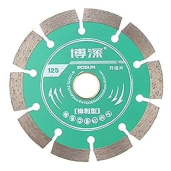 GlobalNiche 125mm Alloy Saw Wheel Cutting Diac for Concrete Marble Masonry and Tile