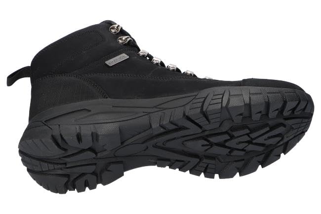 CY123 OCIEPLANE TRAPERY TREKKINGI BUTY ZIMOWE SKÓRZANE MĘSKIE BK 44