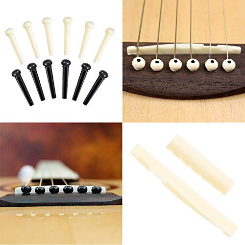 KKmoon Kit de acessórios de guitarra Conjunto de troca de ferramentas de manutenção para tocar guita