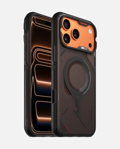 Coque iPhone 17 Pro Aulumu A17 rigide et magnétique compatible MagSafe noire