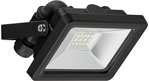 Preisvergleich Produktbild Goobay LED Flutlicht, Glas, 10 W, Schwarz, 10W
