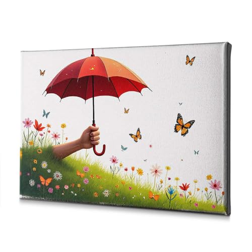 Toile décorative motif printemps pour un intérieur joyeux et poétique