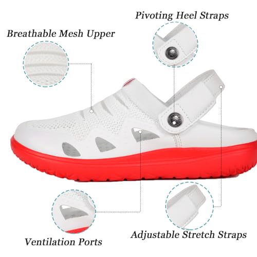 Image of Eagsouni Mens Womens Arch Support Garden Clogs