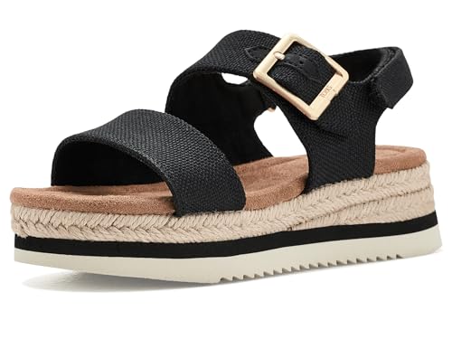 La sandale TOMS Fille Giana accompagne toutes les aventures estivales au parc ou en vacances.