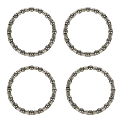 KAHDGSS 4pcs 37mm Frame Front Fork Bead Multifunction Household Equipment Accessory for Outdoor Hiking Headset Supplies Headset Bear Steel Bike Part