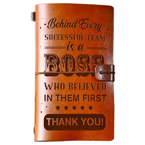 PRSTENLY Leather Journal for Boss