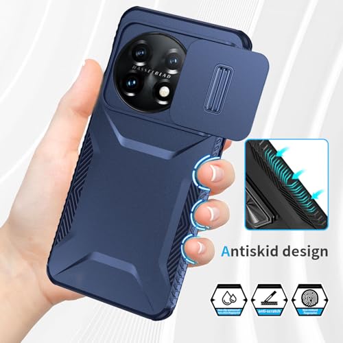 Coque OnePlus 11 5G Asuwish antichoc protégeant l'écran fissuré et l'objectif - 3